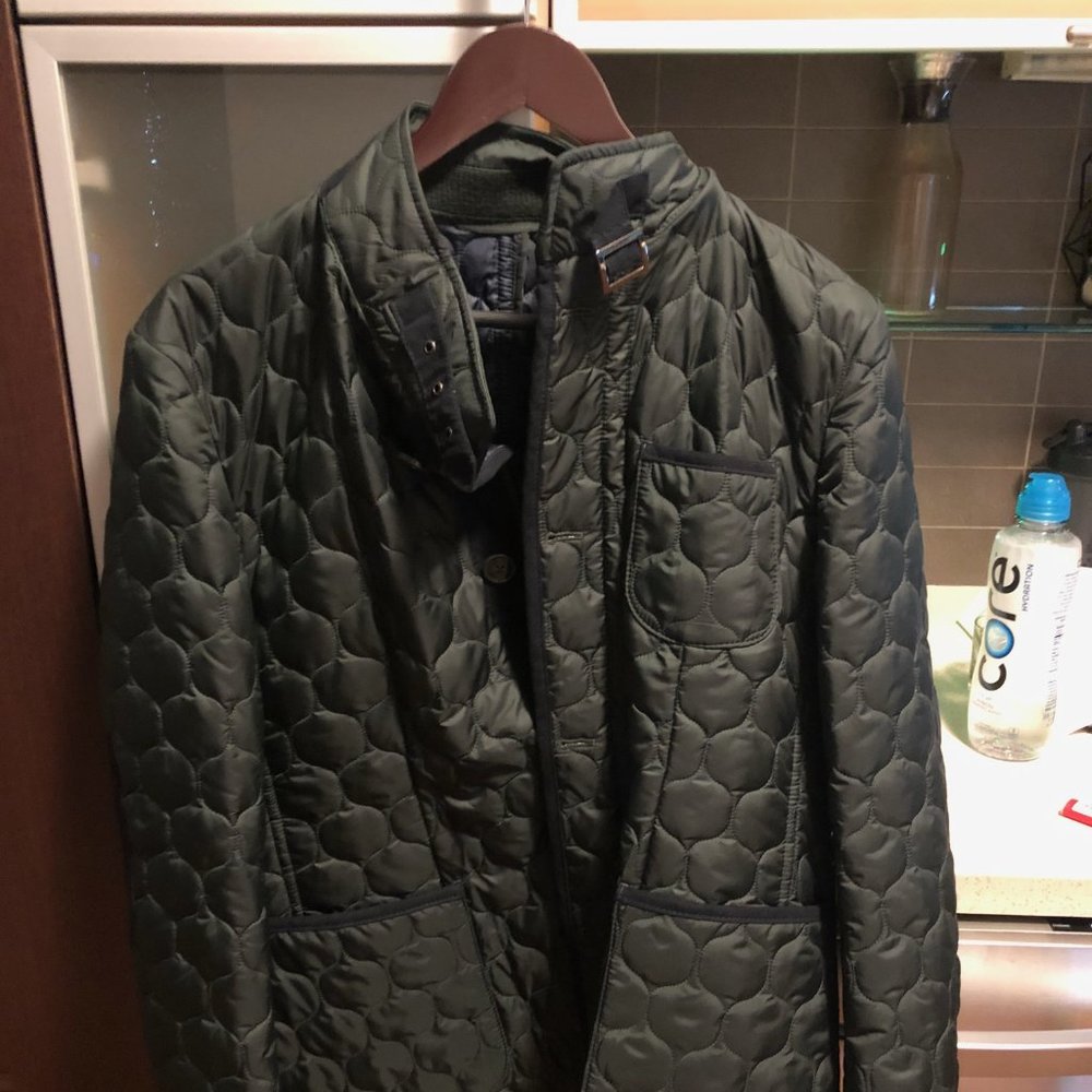Sarar dark green quilted jacket 42R (EUR 52)